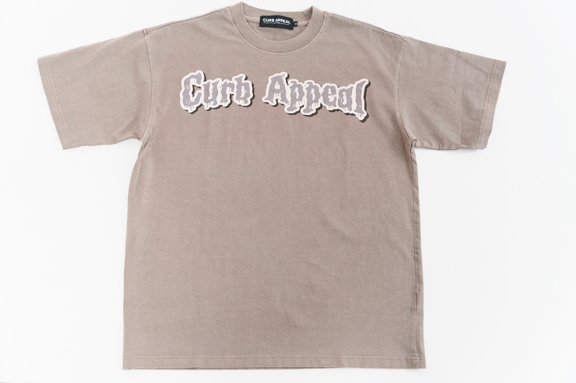 3D washed oversized tees