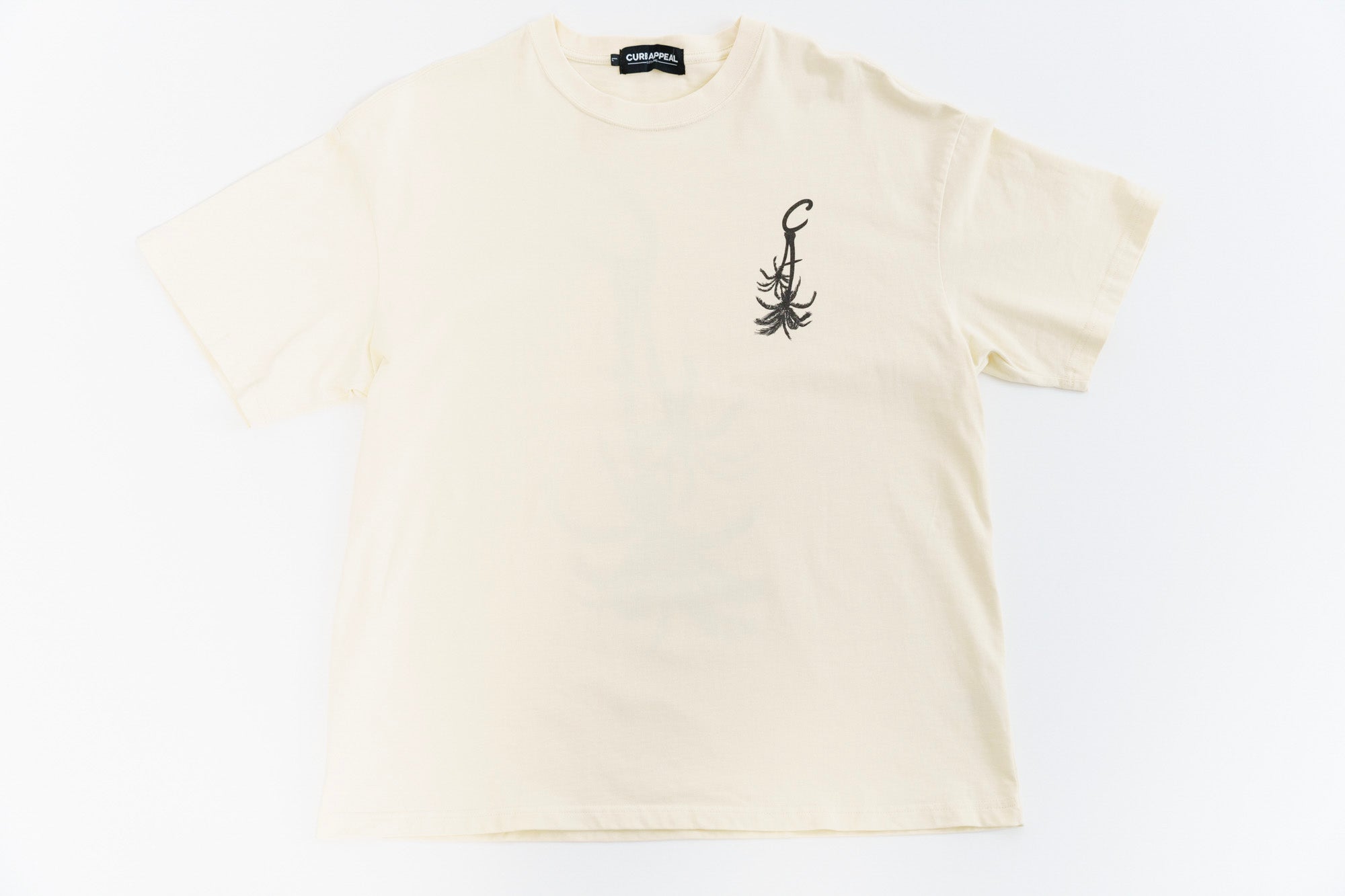 Cream Palm Tree oversized