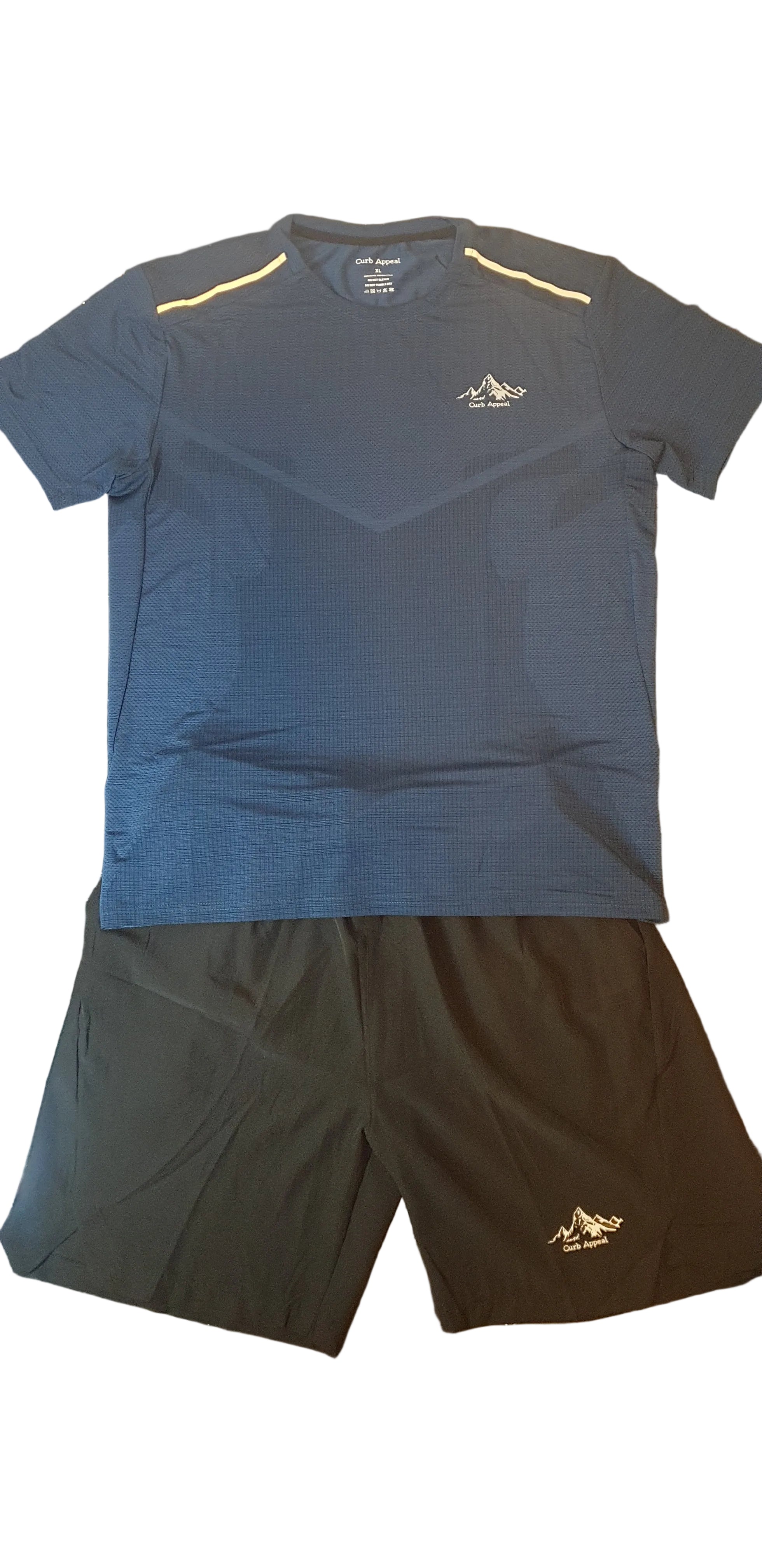 Navy Blue/Black Activewear set